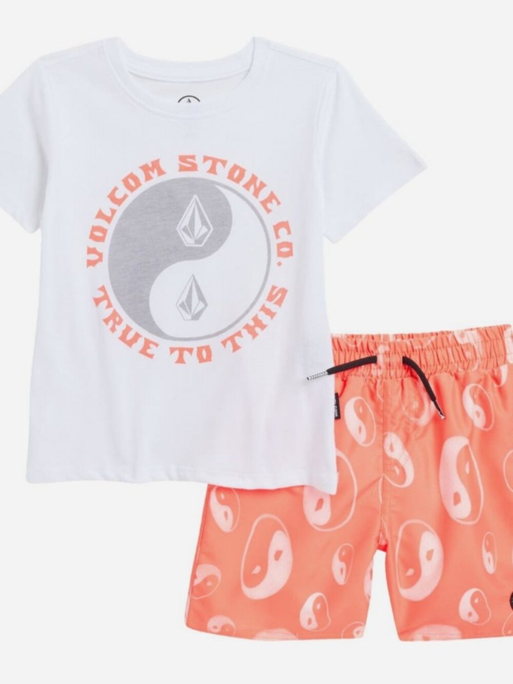 Toddler Boys Volcom T-Shirt & Swim Shorts Set Size 4T  New with Tags